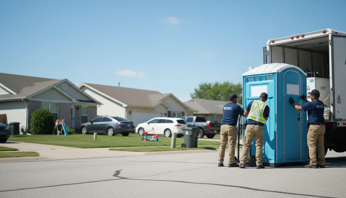 Standard Porta Potty Rentals in Lincoln, IL near me